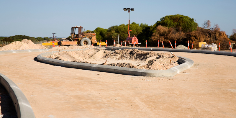 Curbing in Crossville, Tennessee